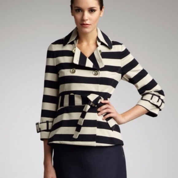 Kate Spade Step Out In Stripes Jacket